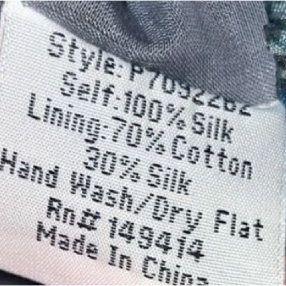 Johnny Was Santorini Maxi Silk Skirt XXL - Picture 6 of 10
